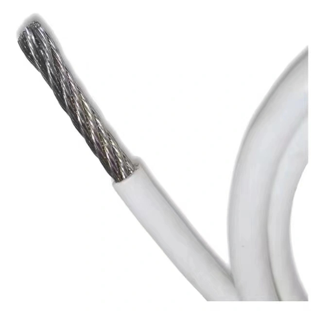 Cable de acero recubierto de PVC, TPU, PP, PA y PE