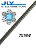 Cable de Acero Galvanizado 7X19W