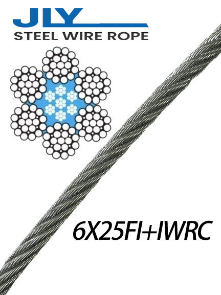 Cable de Acero Galvanizado 6X25FI+IWRC