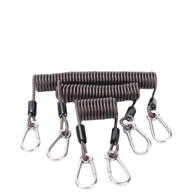 Eslinga de resorte de cuerda de alambre de acero galvanizado 